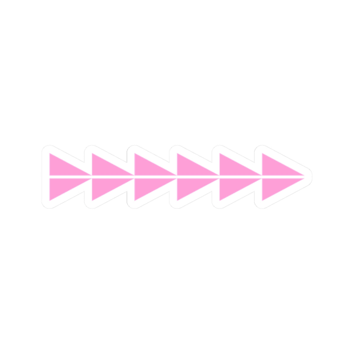 Pink Sturgeon Sticker