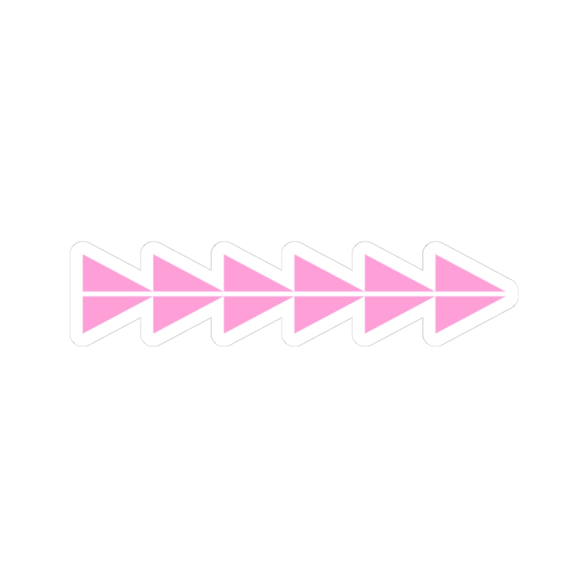 Pink Sturgeon Sticker