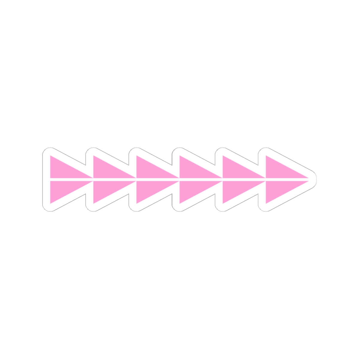 Pink Sturgeon Sticker