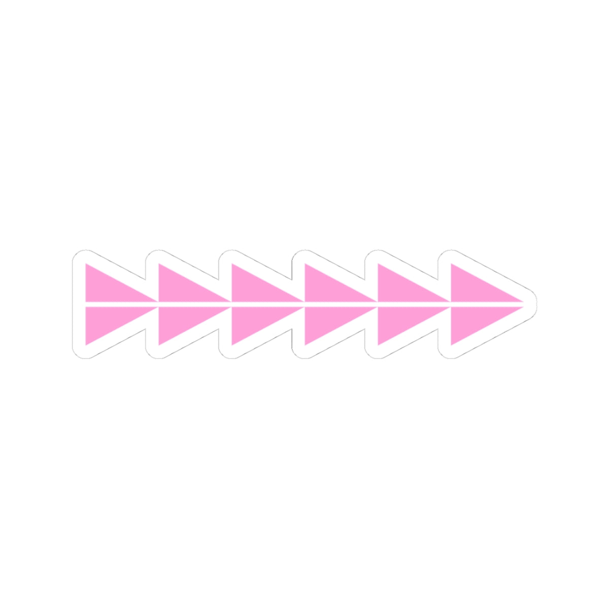 Pink Sturgeon Sticker