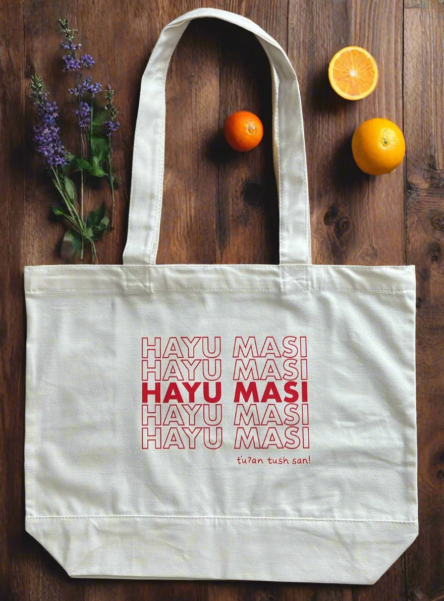 Hayu Masi Tote Bag