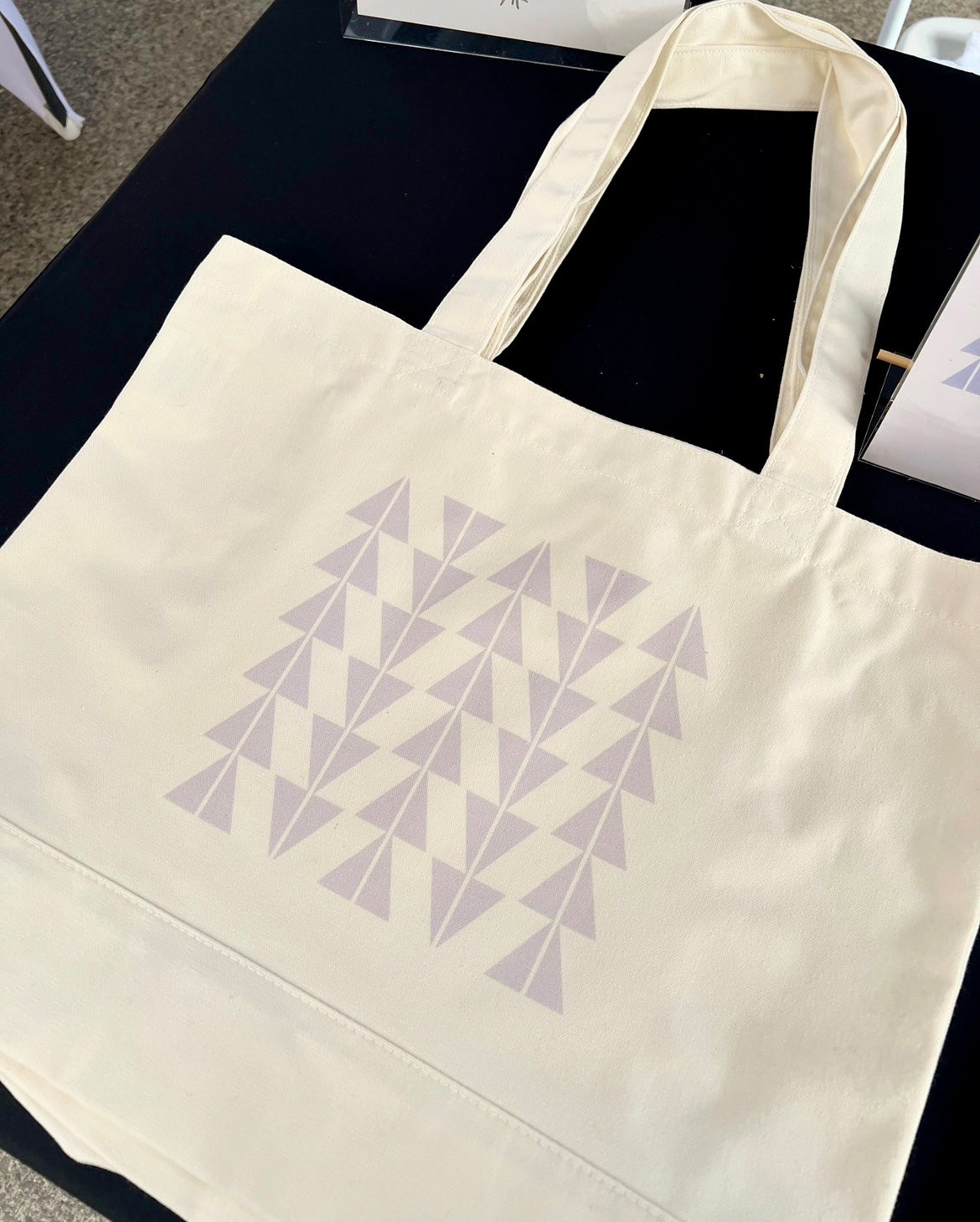 Basket Design Tote Bag
