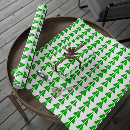 Green Sturgeon Wrapping Paper