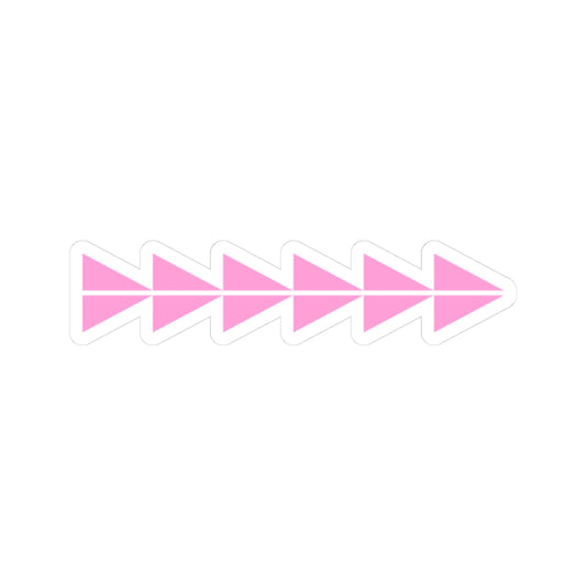 Pink Sturgeon Sticker