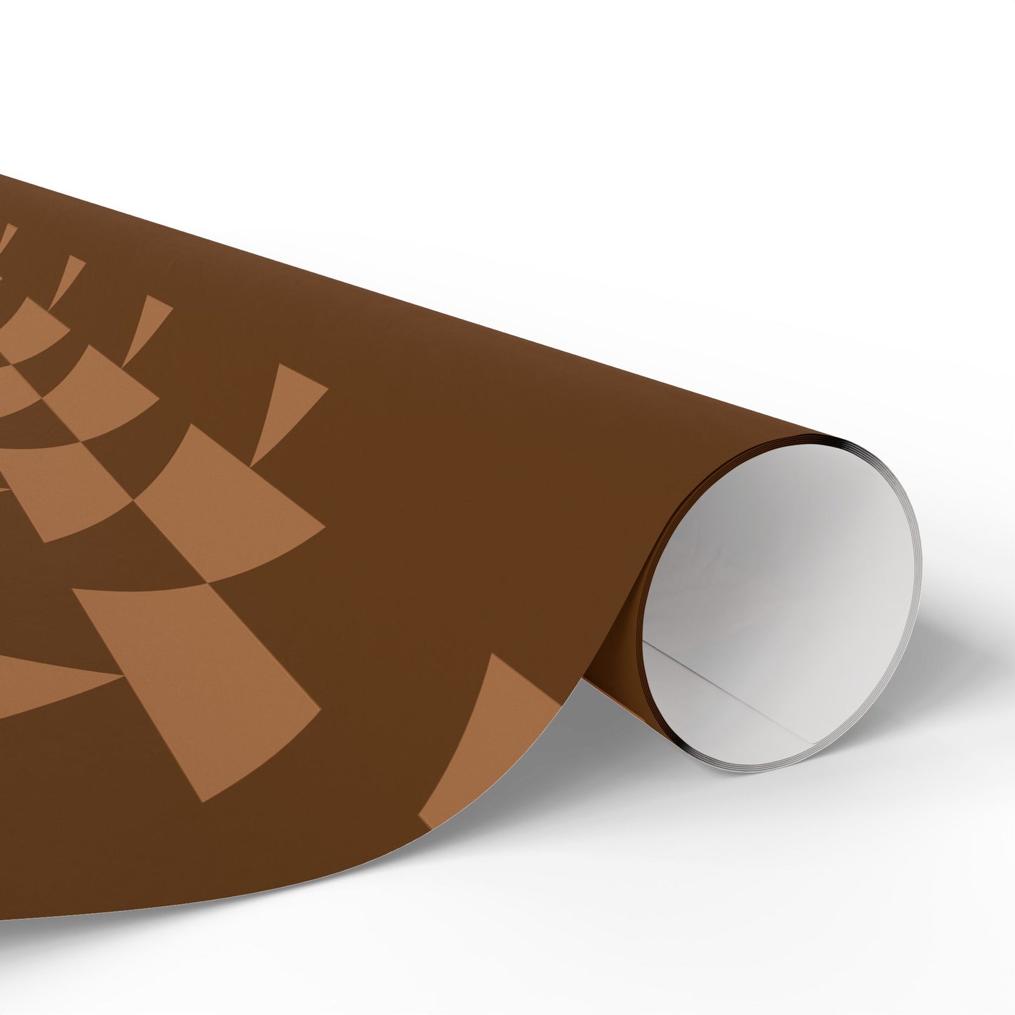 Brown basket wrapping paper