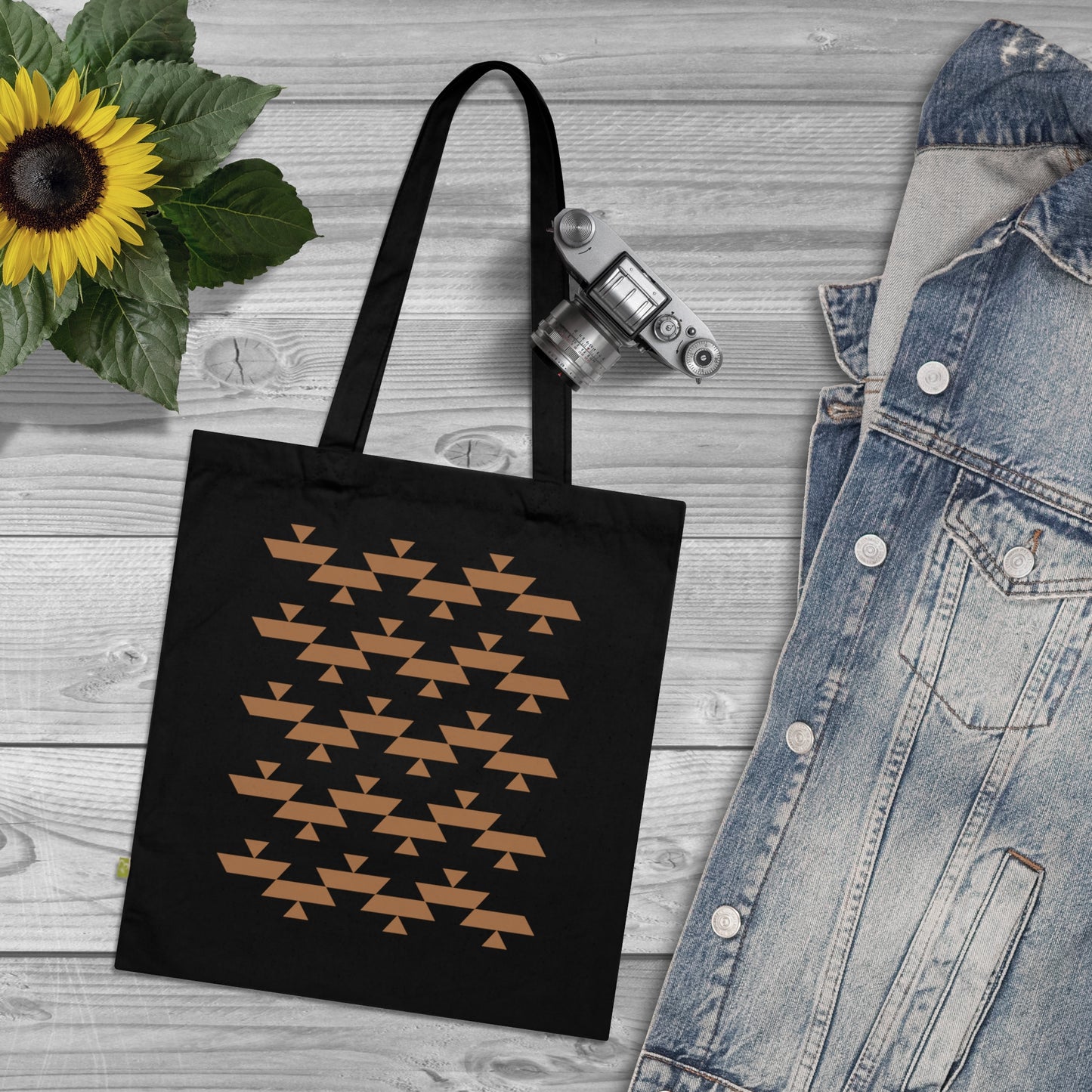 Organic Cotton Basket Tote