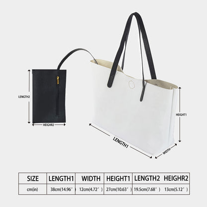 Tan Basket Tote Bag