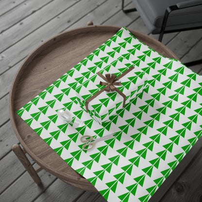 Green Sturgeon Wrapping Paper