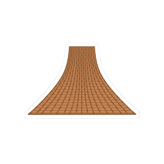 Cedar Hat Sticker