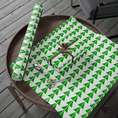 Green Sturgeon Wrapping Paper