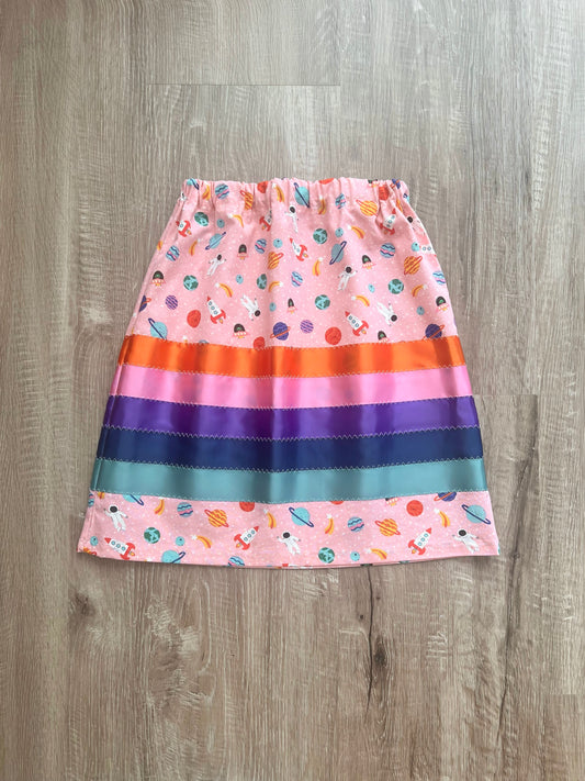 Pink Space Ribbon Skirt