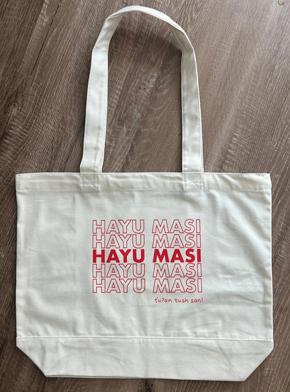 Hayu Masi Tote Bag