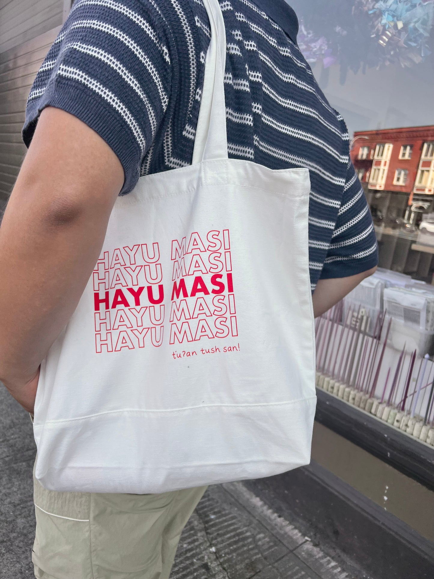 Hayu Masi Tote Bag