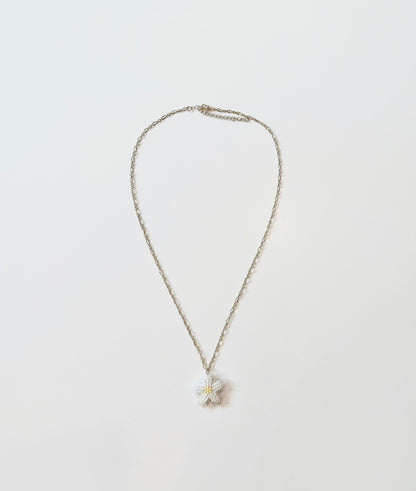 Beaded Flower Necklace